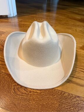 Wyeth Cream Wool Cowboy Hat